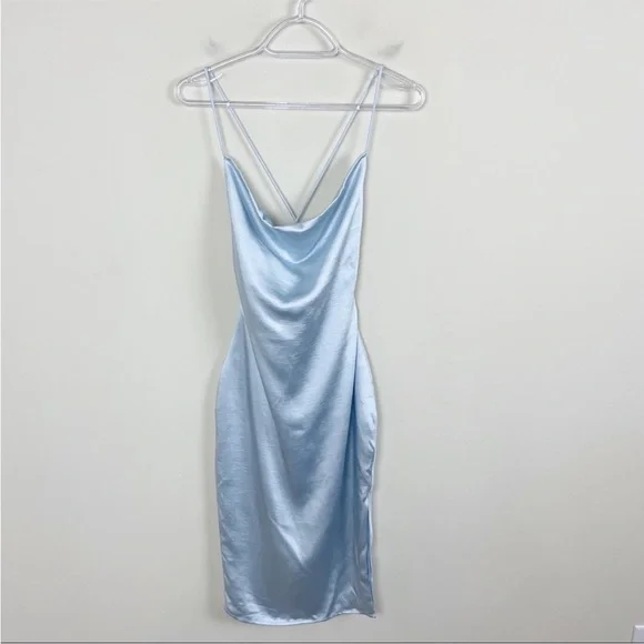 Superdown x Revolve Billie Drape Midi Dress Dusty Blue
Size XXS - Picture 1 of 10
